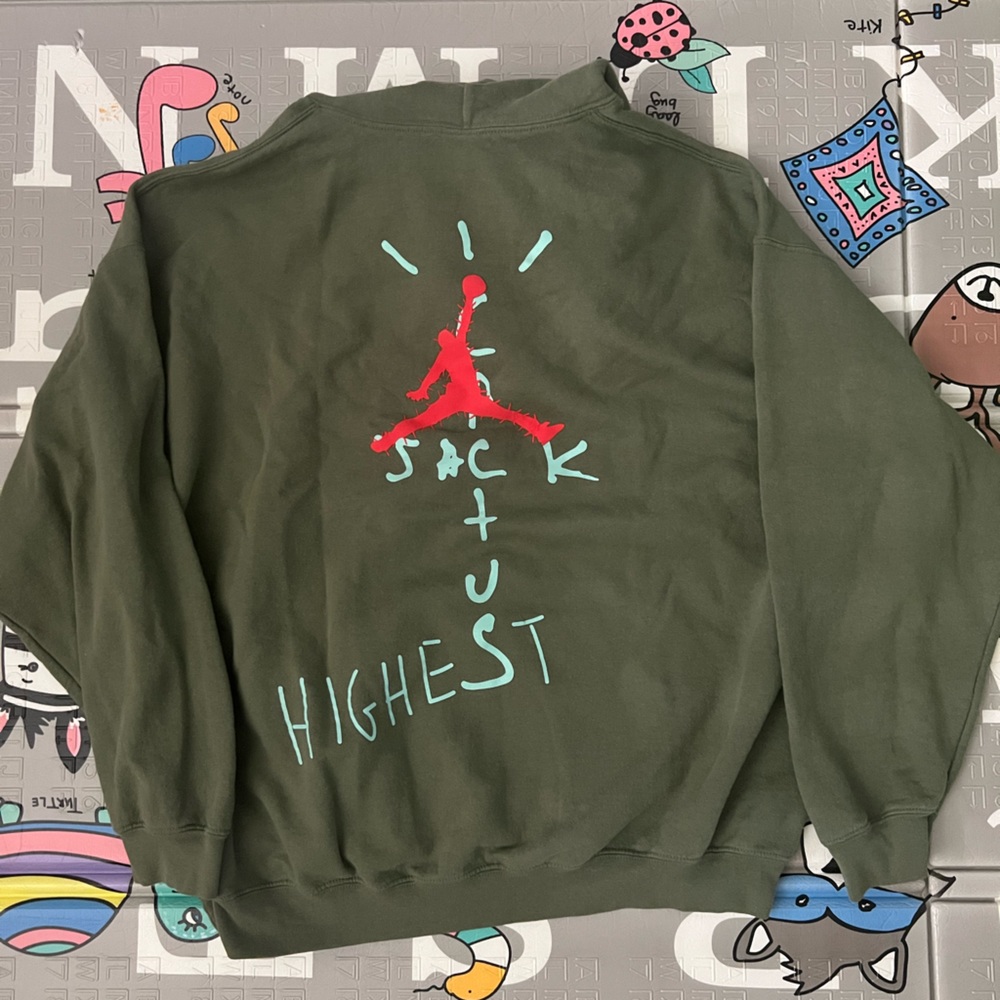 WORN. Travis Scott x Jordan Hoodie